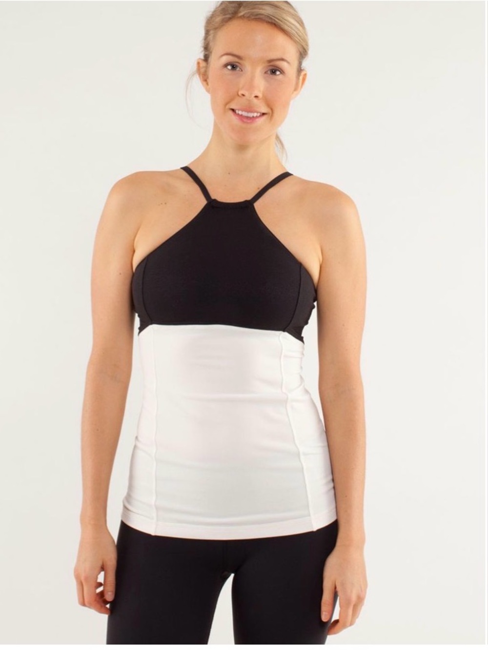 Lululemon Flip With No Flop Yoga Tank Sparkle Sz 10